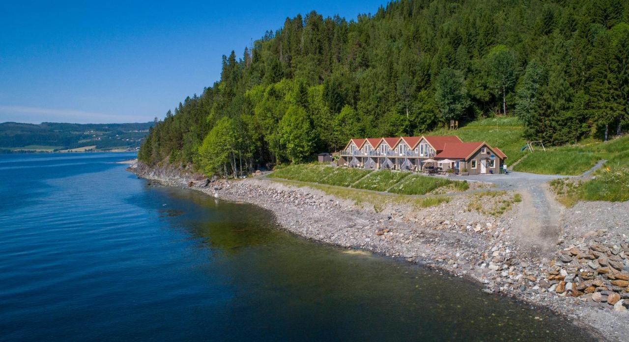 فيلا Hjellup Fjordbo Leksvik المظهر الخارجي الصورة