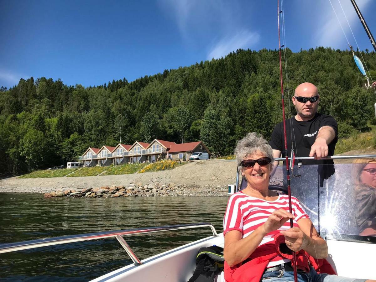 فيلا Hjellup Fjordbo Leksvik المظهر الخارجي الصورة