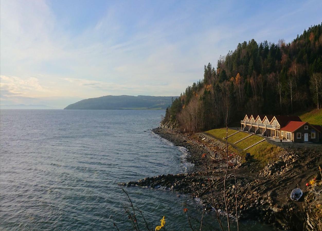 فيلا Hjellup Fjordbo Leksvik المظهر الخارجي الصورة