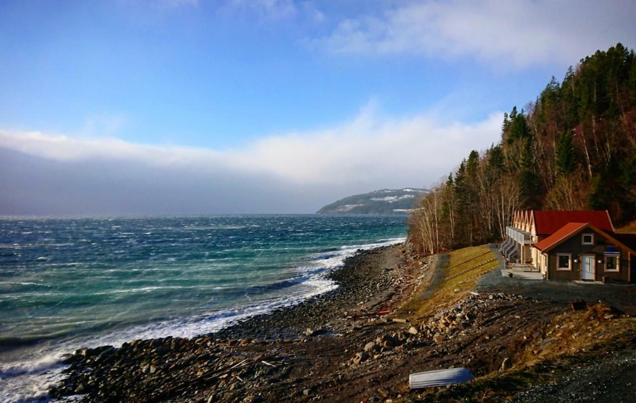 فيلا Hjellup Fjordbo Leksvik المظهر الخارجي الصورة