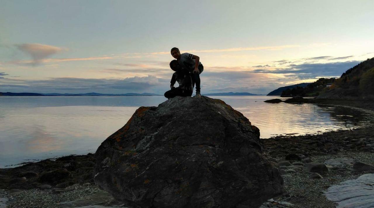 فيلا Hjellup Fjordbo Leksvik المظهر الخارجي الصورة