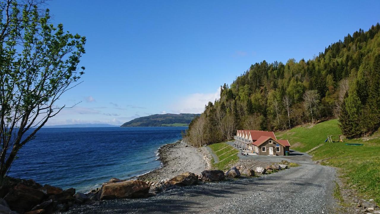 فيلا Hjellup Fjordbo Leksvik المظهر الخارجي الصورة
